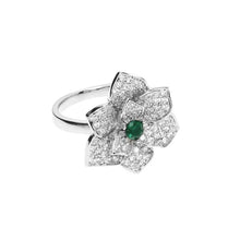 Carica l'immagine nel visualizzatore di Gallery, Anello rodiato con cubic zirconia Sku: 501272A