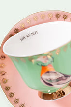 Carica l'immagine nel visualizzatore di Gallery, SET 2 TAZZE DA TE' CON PIATTINO