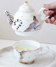 Carica l'immagine nel visualizzatore di Gallery, Tea for One in Porcellana Ghepardo