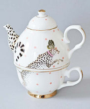 Carica l'immagine nel visualizzatore di Gallery, Tea for One in Porcellana Ghepardo