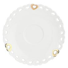 Carica l'immagine nel visualizzatore di Gallery, SET 2 TAZZE CAFFE' CON PIATTINO VALENTINO ORO P013900215