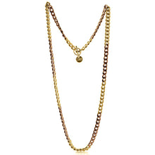 Carica l'immagine nel visualizzatore di Gallery, COLLANA IN BRONZO CIOCCOLATO