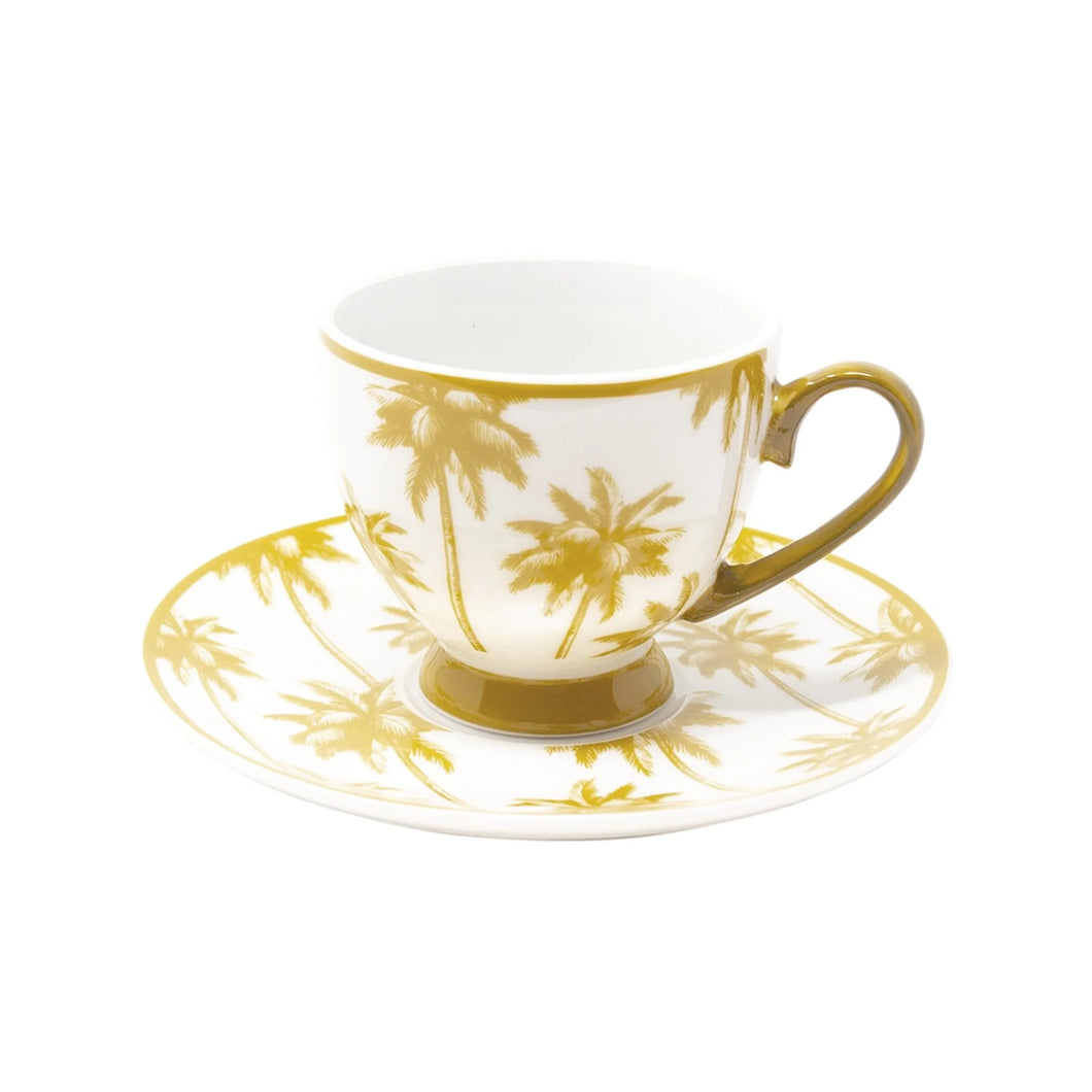 SET TAZZINE CAFFE' ARUBA SENAPE 6 PZ