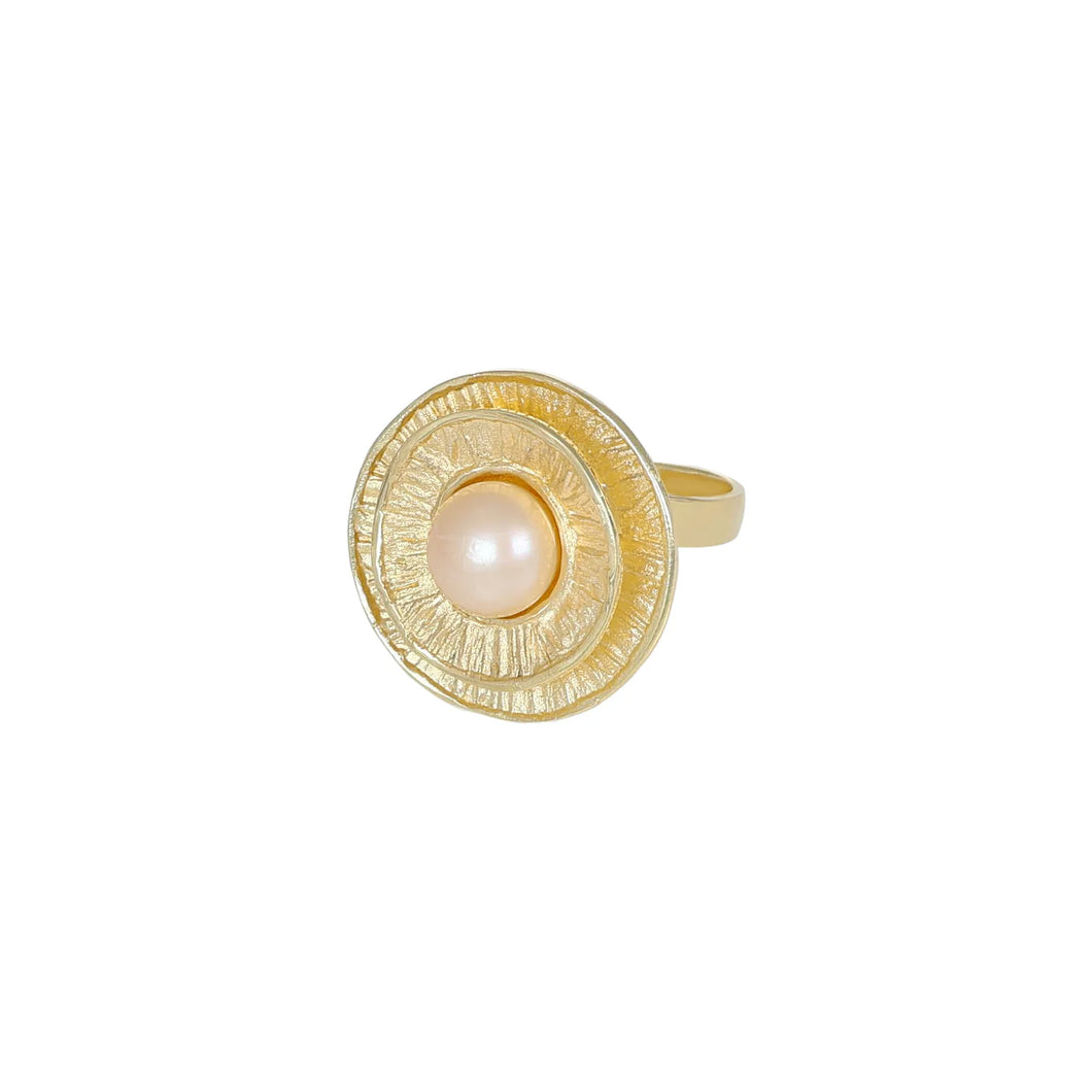 ANELLO CON PERLA CLEA