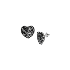 ORECCHINI CUORE TRAFORATO BM2730
