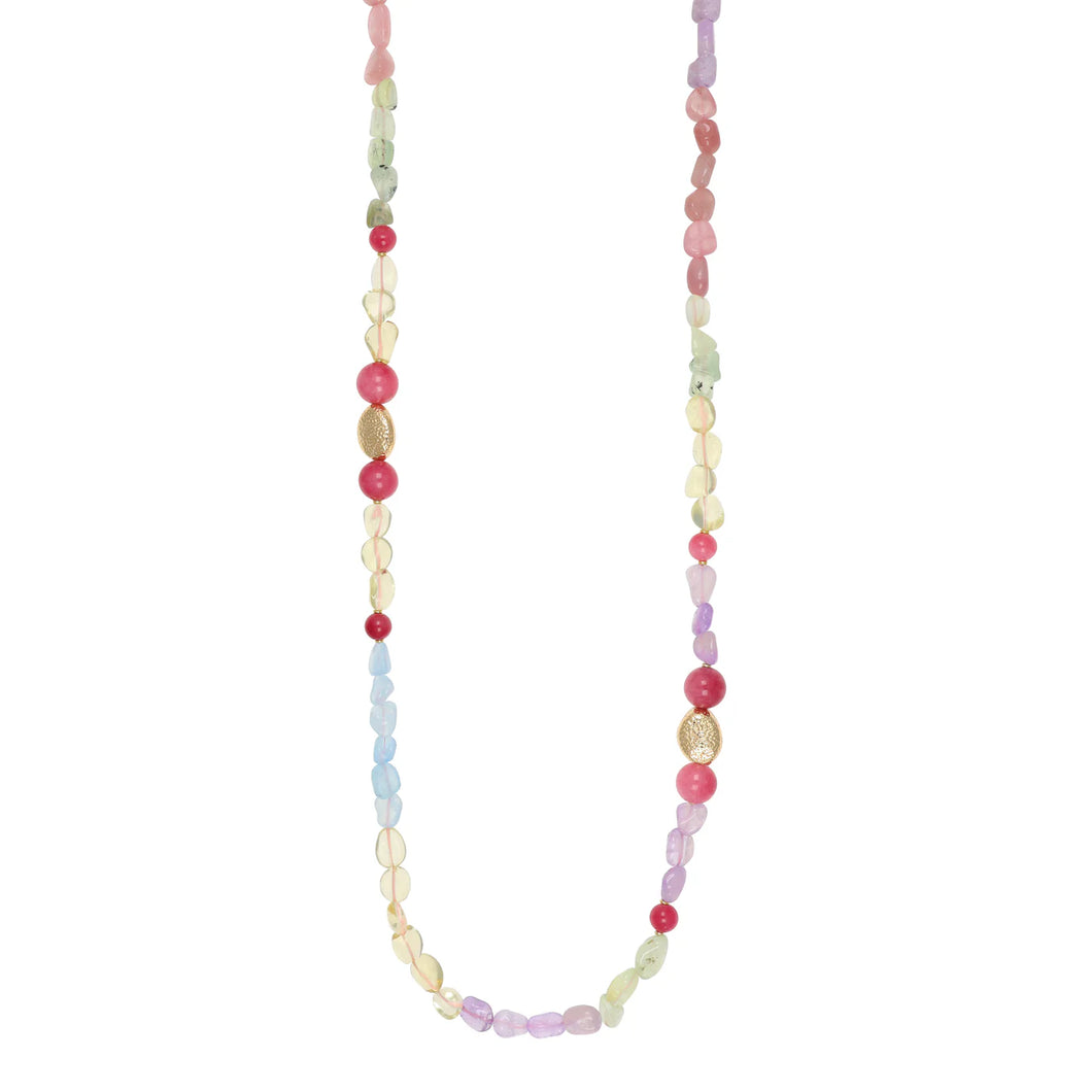 COLLANA LUNGA CON PIETRE DURE