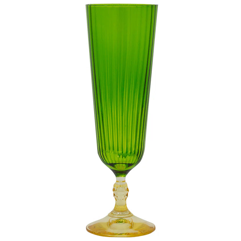 SET 2 CALICI LONG DRINK JAZZ VERDE/GIALLO