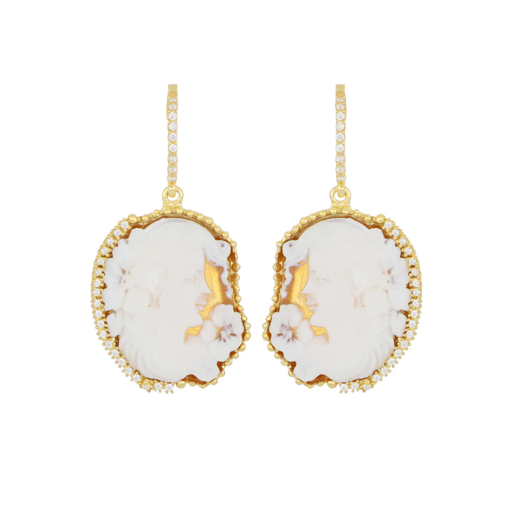 ORECCHINI CON CAMMEO HELEN