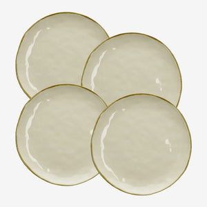 SET PIATTI PIANI CONCERTO AVORIO 8 PZ
