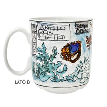Carica l'immagine nel visualizzatore di Gallery, TAZZA DA TE' MUG TARTARUGA GIOVANNI RASPINI PER LA PORCELLANA BIANCA - COLLEZIONE EDEN (400 ML)
