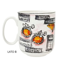 Carica l'immagine nel visualizzatore di Gallery, TAZZA DA TE' MUG LEOPARDO GIOVANNI RASPINI PER LA PORCELLANA BIANCA - COLLEZIONE EDEN (400 ML)
