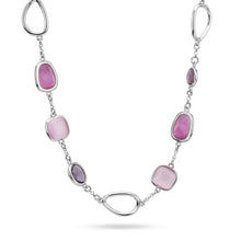 Carica l'immagine nel visualizzatore di Gallery, COLLANA CON CRISTALLI XGR744
