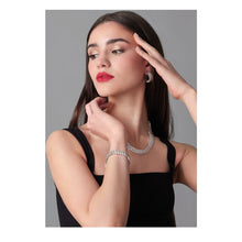 Carica l'immagine nel visualizzatore di Gallery, Collana con cubic zirconia Sku: 500764C
