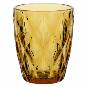 SET 6 BICCHIERI AMBER DIAMOND