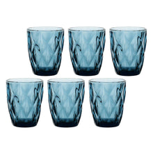 Carica l&#39;immagine nel visualizzatore di Gallery, SET 6 BICCHIERI BLUE DIAMOND
