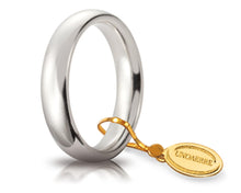 Carica l'immagine nel visualizzatore di Gallery, FEDI IN ORO Bianco COMODA 4mm
