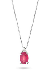 COLLANA RUBINO
