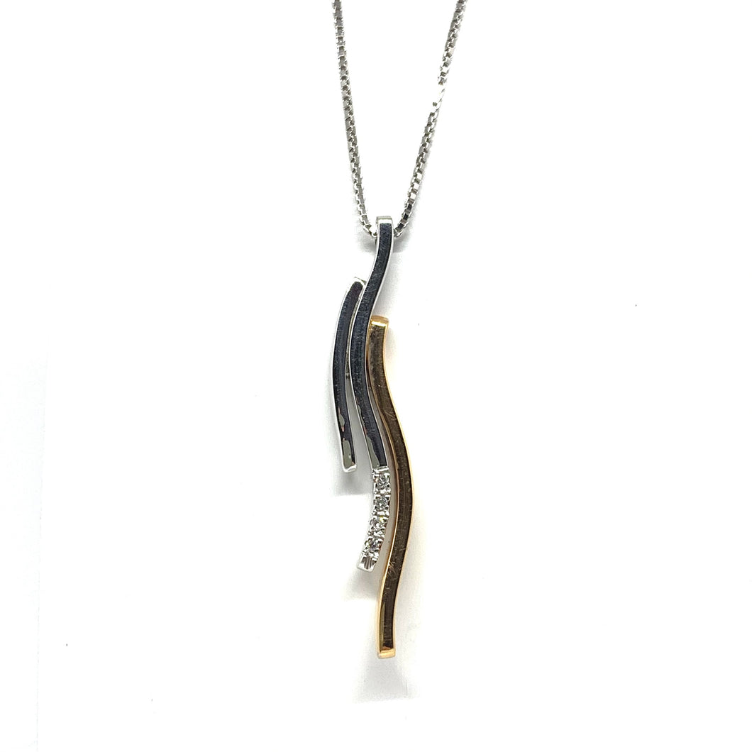 COLLANA CON DIAMANTI