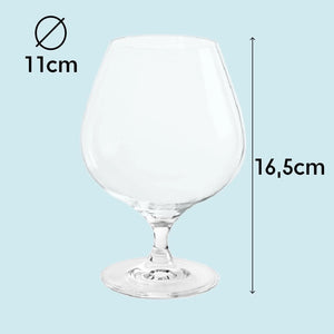 SET CALICI BRANDY VINARIUM 6 PZ
