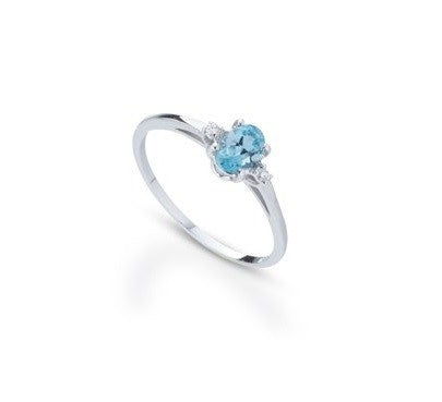 ANELLO ACQUAMARINA ANACQ58L/2