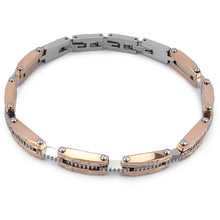 Carica l&#39;immagine nel visualizzatore di Gallery, bracciale uomo gioielli Boccadamo Man CODICE: ABR603R ***
