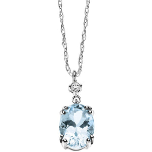COLLANA CON DIAMANTI E TOPAZIO